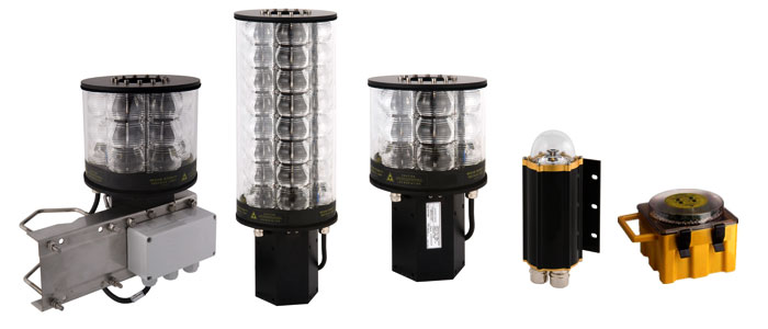 LED Obstruction Lights - Aircraft Warning Lights